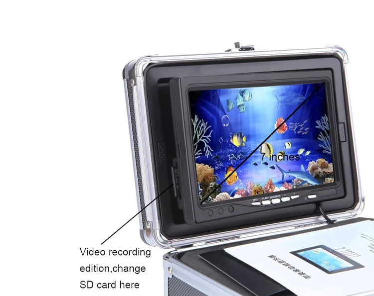 1000tvl Built In Dvr Aquaculture Underwater Waterproof Camera With 50m