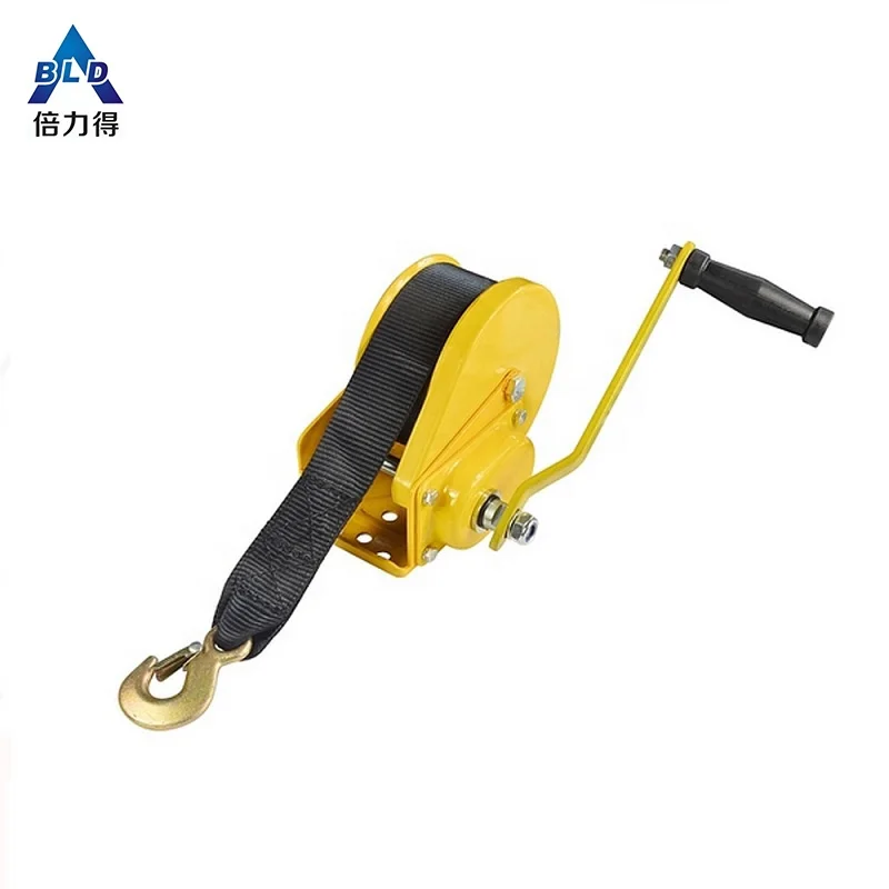 
CE SGS approved manufacturing 1200lbs powder coated small brake sailboat winch 