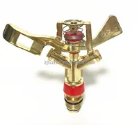 

Brass agricultural 360 watering impact sprinkler 1/2" 3/4"