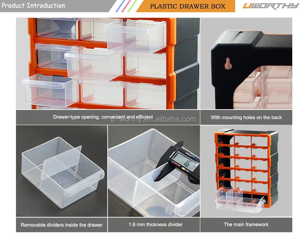 High Quality Mountable Plastic Drawers Decoration Storage Box Buy