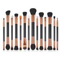 

Private Label 14pcs Double Ended Cosmetics Brush Set