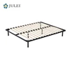 HomCom Full Size Mattress Wood Slat Platform Bed Frame