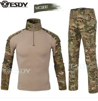 

Tactical Combat Shirt Pants Hiking Fast Dry Set Military Uniform