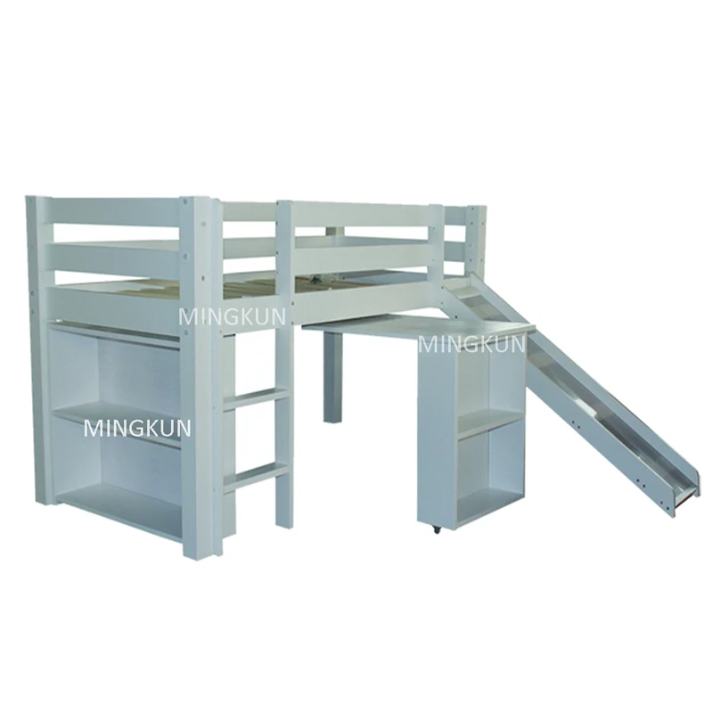 Wood Material And Solid Pine Wood Main Material Mid Sleeper Bunk