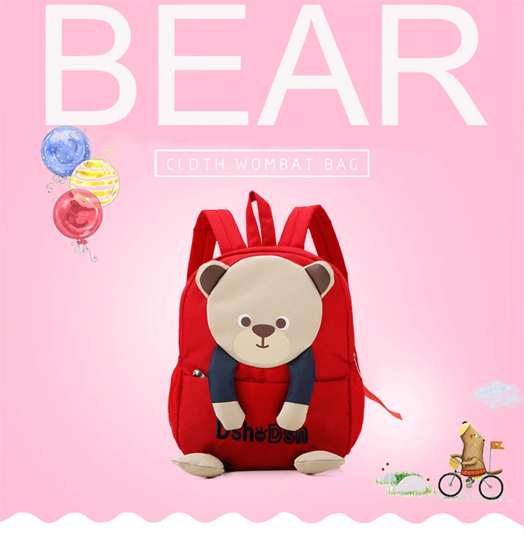 Children Kindergarten Shoulder Bag Cartoon Cute Small Backpack