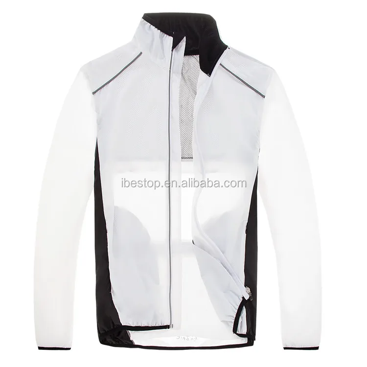 windproof breathable cycling jacket