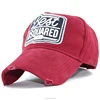 factory custom cheapest price washed worn-out baseball cap with your own design