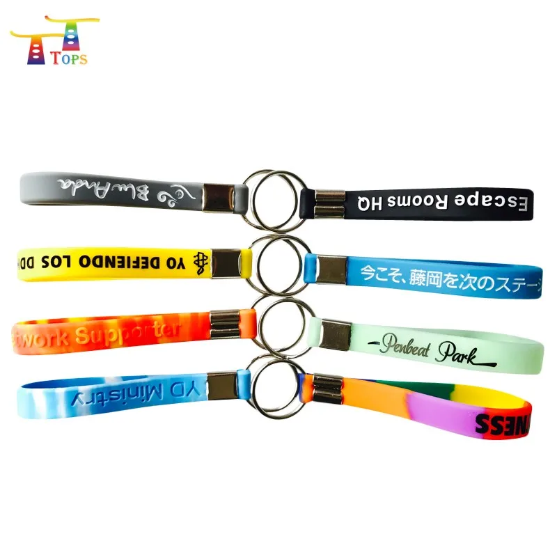 Wholesale Cheap No Minimum Custom Logo Keychain Charms Pvc Silicon