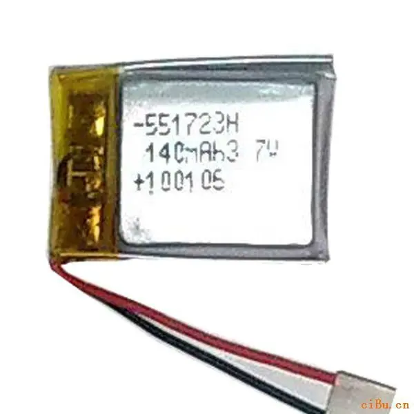 LP551723 3.7v 140mAh Li-polymer battery 551723| Alibaba.com 