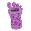 Cute Customized Foot Shape Maze Game Pocket Calculator for Kids