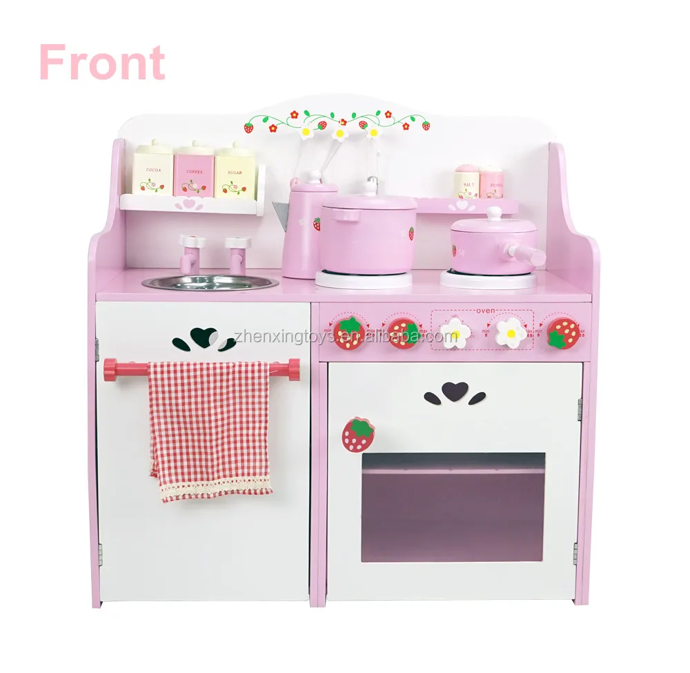 
Japanese hot-selling wooden kids kitchen toy sets 