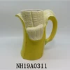 banana shape ceramic water jug big size tea jar handmade dolomite water jug tableware