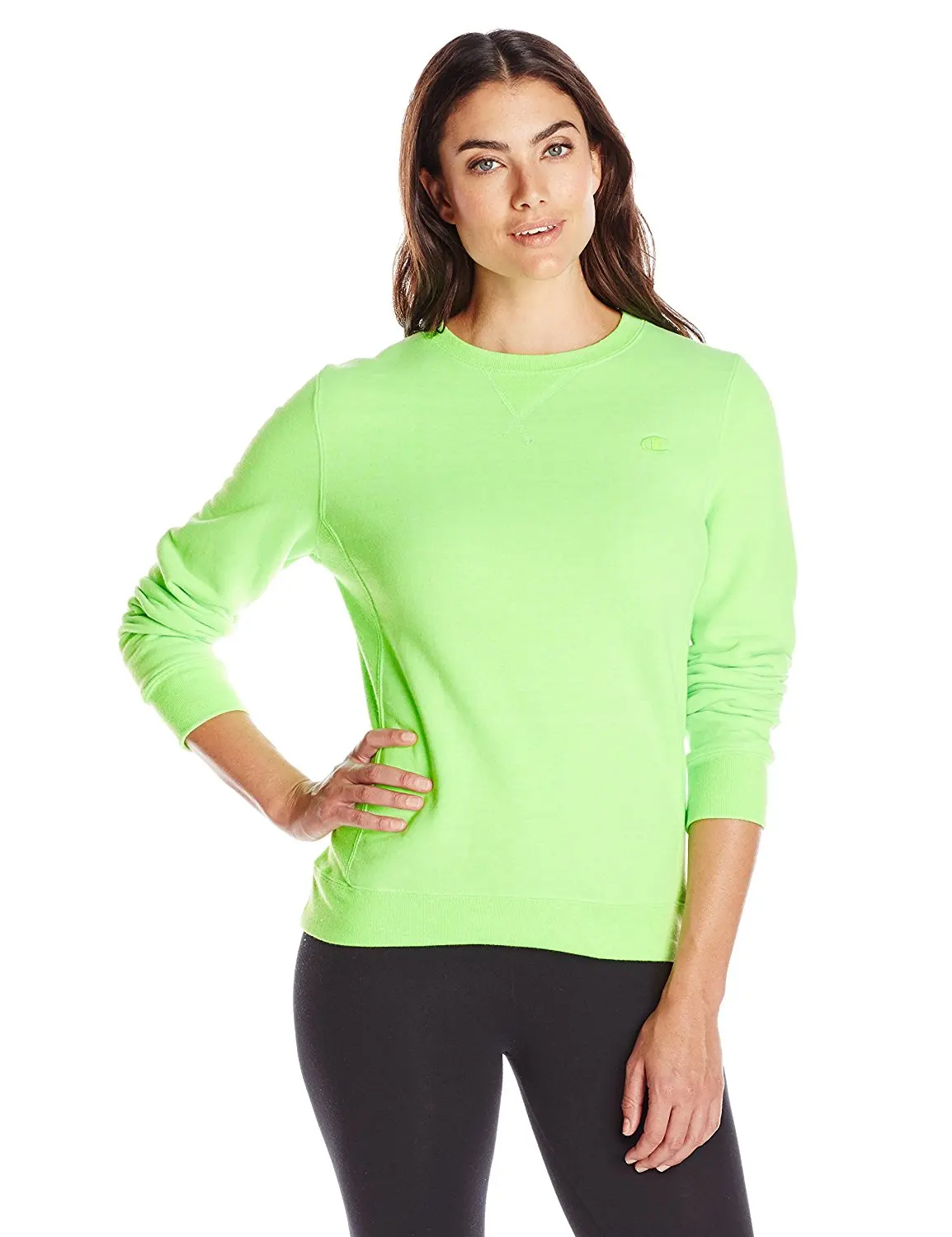 champion women's pullover eco fleece sweatshirt