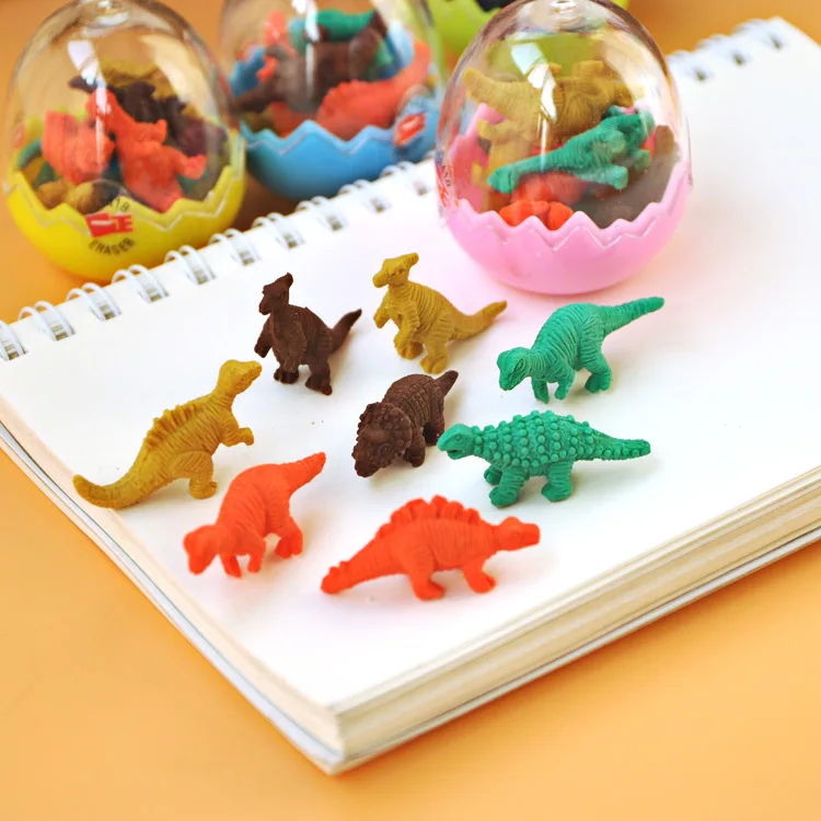 
Mini Cute Dinosaur Egg Eraser Kawaii TPR Rubber Eraser For Kids Girls Gift Cartoon Correction Supplies  (60727978162)