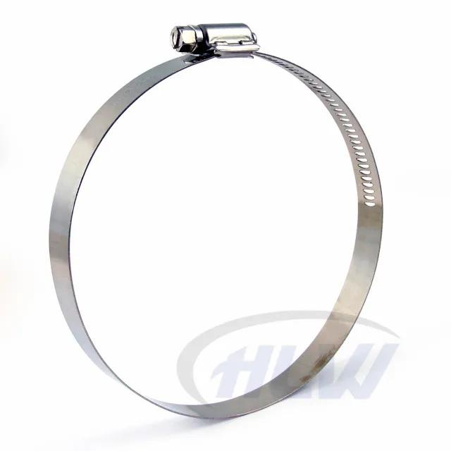 
AMERICAN TYPE Worm Gear hose clamps Perforated band SAE J 1508 Standard 