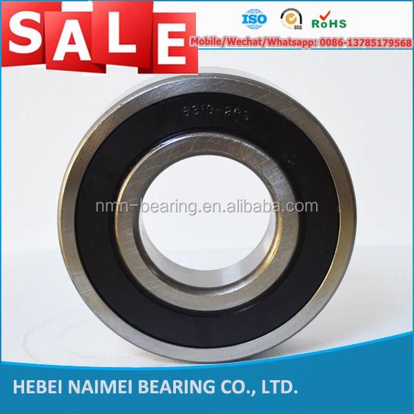 6005-2RS two side rubber seals bearing 6005-rs ball bearings 6005 rs Qty.100