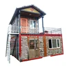 Low cost house design in Nepal made in China,new design prefab container house