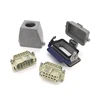 HE-010 Combination Inserts 10 pin Industrial Automotive Heavy duty battery connector market