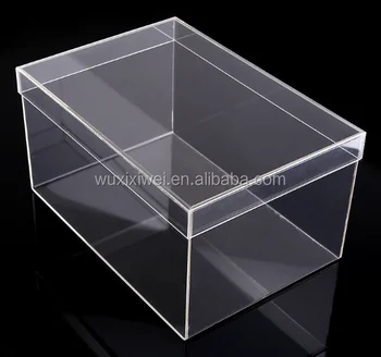 perspex box with lid