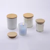 wooden packaging 50g 100g 150g bamboo jar lid 180g 200g 300g candle jar bamboo lid empty glass candle jar