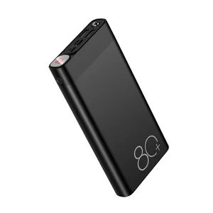 20000mAh Metal Power Bank LCD Display