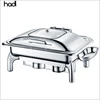 Kitchen equipment for restaurant guangzhou hydraulic modern buffet food warmer chafing dish electric heater
