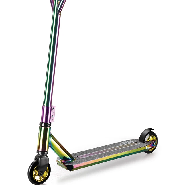 High Quality Freestyle 360 BMX Rainbow Pro Stunt Scooter with T Bar