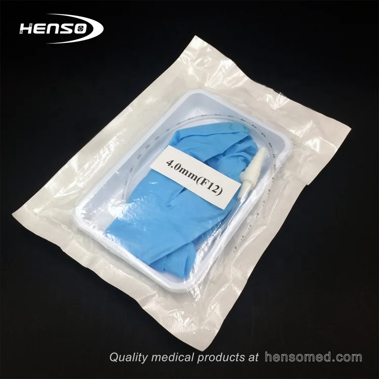 
Disposable Suction Catheter Kit with Nitrile Glove 