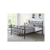 OEM Modern Style Cheap Metal Single Bed with KD structure and powder coating for Home or Hotel Use