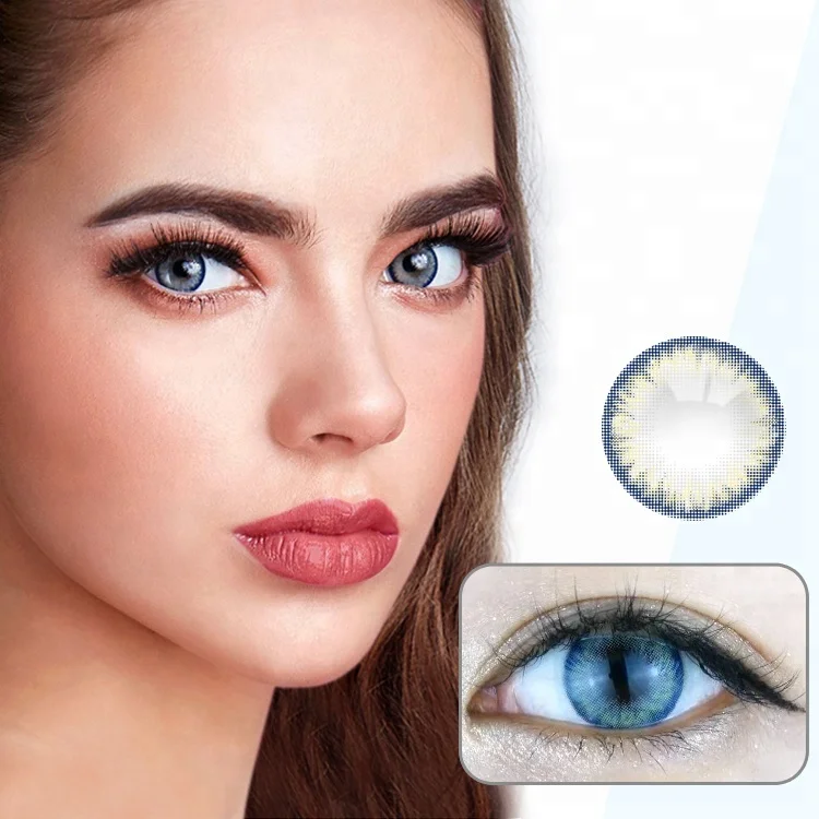 

Wholesale Natural Pro 3-Tone Color Hollywood Contact Lens For Big Eyes