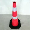 black base 90cm EVA traffic cone colored traffic cones triangle traffic cone