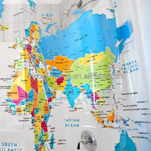 Carte Du Monde Pvc Rideau De Douche ( Nouveau! - Buy Carte Du Monde ... Carte Du Monde Pvc Rideau De Douche ( Nouveau! - Buy Carte Du Monde ...
