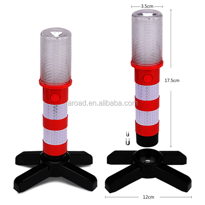 PC Portable Easy to Carry Mini LED Signal Traffic Warning Light for Traffic Control