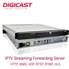 Professional IPTV & OTT System forwarding iptv streaming server system With a typical workflow for live trans-protocol