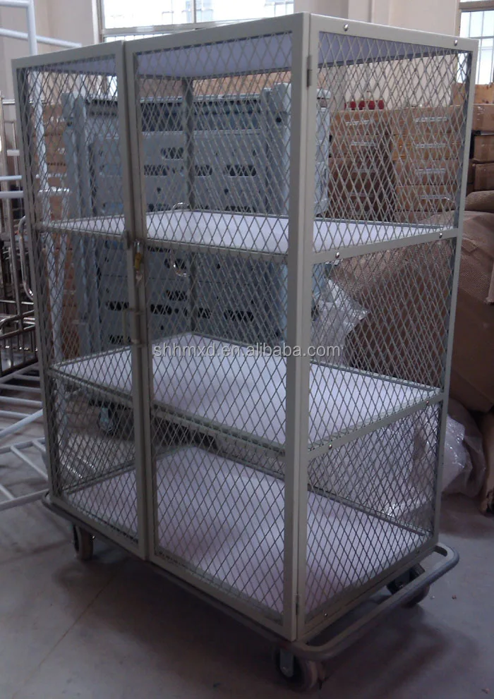 
Meshy laundry roll cage 