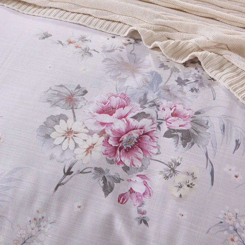 Alibaba China Floral Printed Tencel Bed Sheet Set Buy Bed Sheet Set