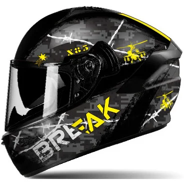 
DOT approved double visor full face helmet motorcycle 