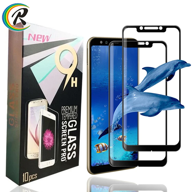 

100% QC  Full Cover Screen Protector For Xiaomi Pocophone F1 Full Glue Tempered Glass For Xiaomi Pocophone F1