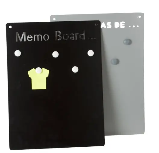 
Magnetic Memo Board with Magnets and Key Hooks 