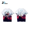 High Quality Factory Oem Blank Plain Men Oversized Custom Tshirt Polyester Tshirts Plain With Logo Printed