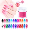 2019 Hot Selling Gradient Colors Optional Nail Dipping Powder Extension/Carving/Temperature change Triple Effect