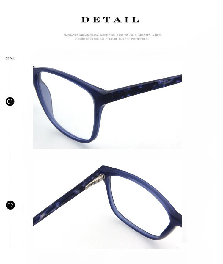 Optical Frame French Brands Cheap Discount Girl Acetate Eyewear For