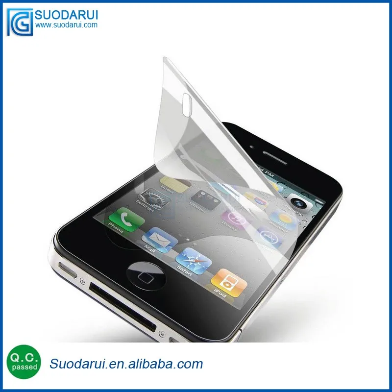 Clear LCD Screen Protector Film Foil Saver For Alcatel TRU with Cloth