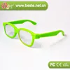 Promotional hot selling custom logo multiple colors paper/palstic fireworks diffraction 3d glasses