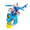 Wholesale outdoor toys 2-in-1 bubble gun toy best gift for sale block toys car and plane