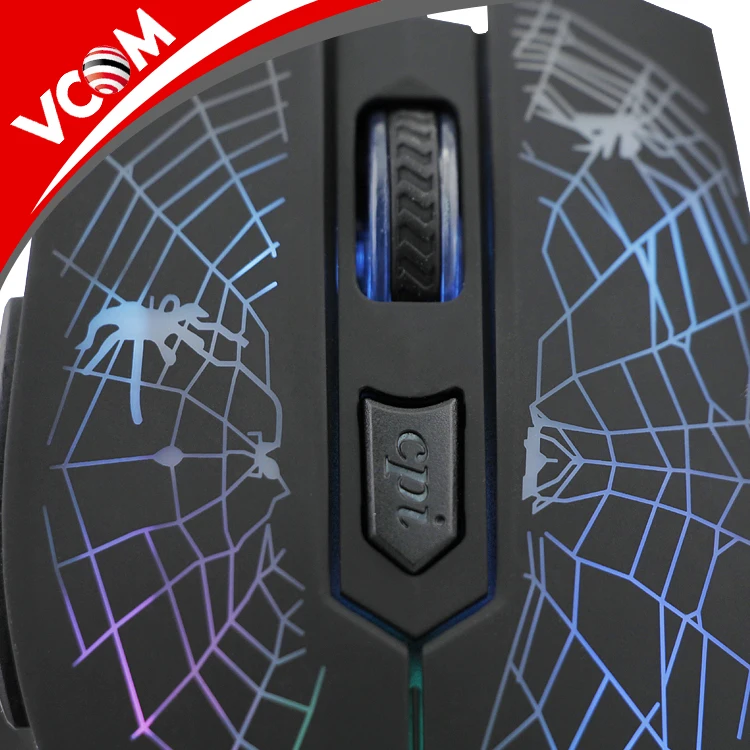 Computer Accessories 6d Gaming Optical Mouse Gamer with LED Light