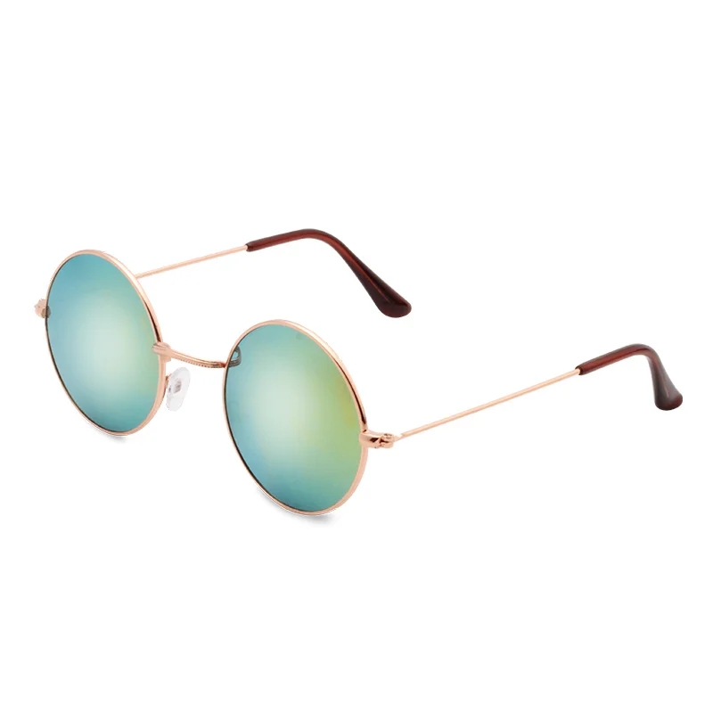 

RENNES [RTS] Wholesale new fashion men metal frame round sunglasses luxury sunglasses ce, Custom colors