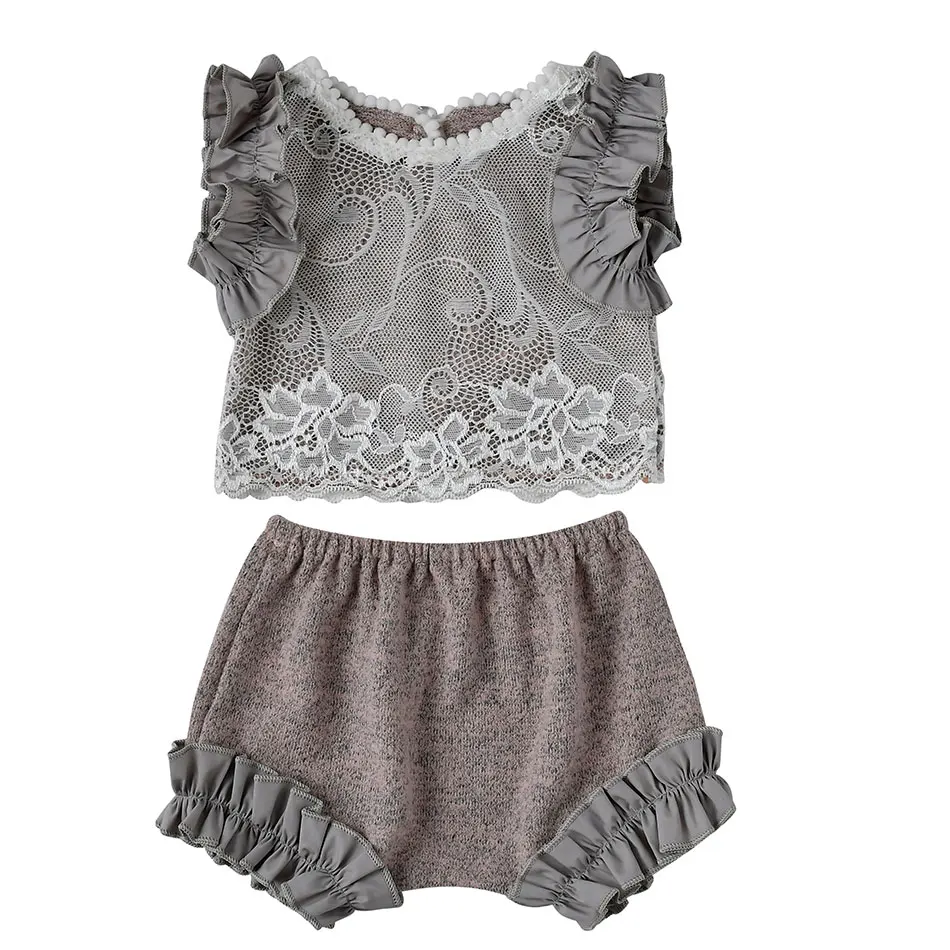 

hot sale two piece newborn baby set clothes shorts sets for girls, N/a