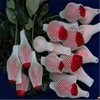 Factory Produce Rose Flower Bud Protective Plastic Foam Sock Net Sleeve