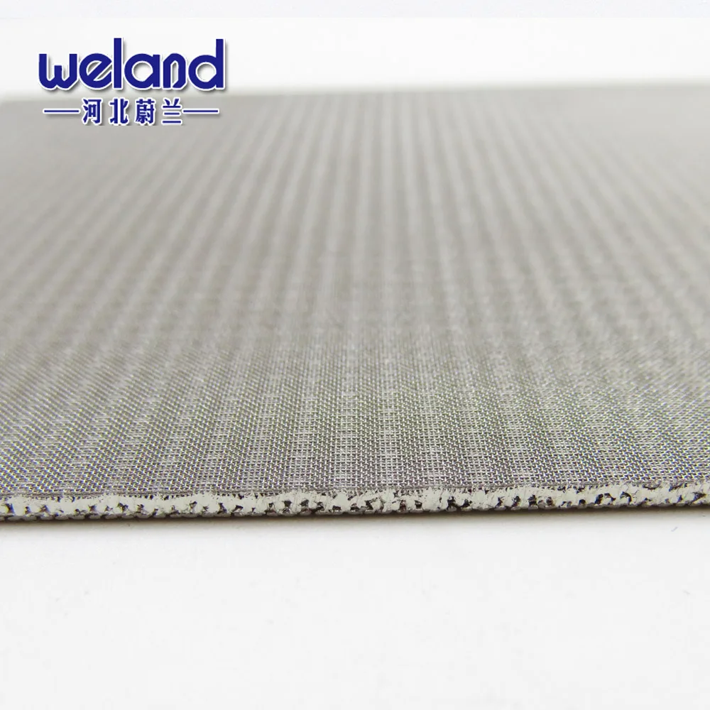 
HBWELAND Factory Hot Product 1 2 5 10 15 20 25 30 50 100 microns 316 Sintered Wire Mesh 